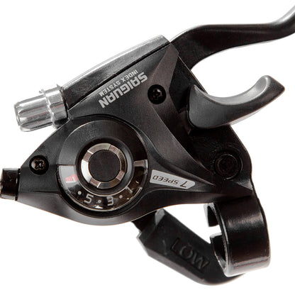 Palancas de freno y cambio para bicicleta de montaña Saiguan 3x7v