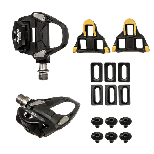 Pedales de contacto para bicicleta ruta Shimano 105 PD-R7000 Placas SM-SH11