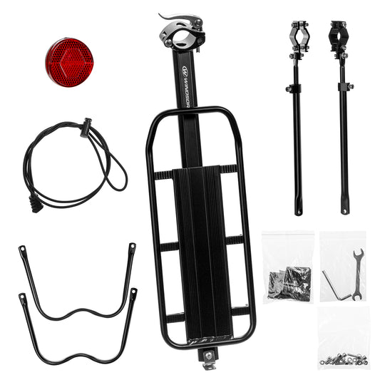 Porta bulto trasero ajustable para bicicleta Windsor R24-29 Negro