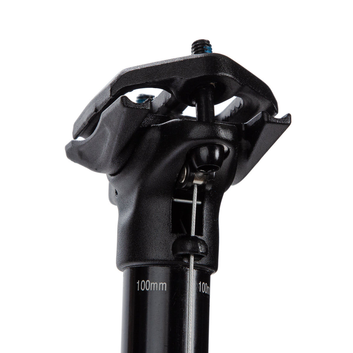 Poste de asiento retractil para bicicleta Vital Bloqueo remoto 31.6mm 100mm Negro