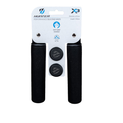 Puños para bicicleta Hunter XC3 30x130 mm