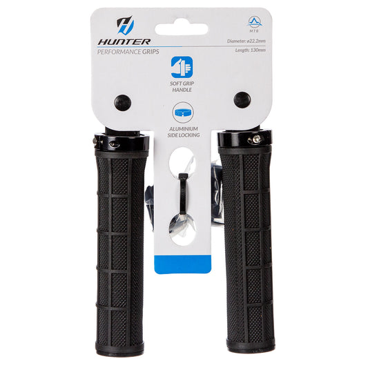Puños para bicicleta de montaña Hunter Performance 27x130 mm Negro