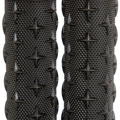 Puños para bicicleta de montaña Rubber Stars 28x120 mm Negro Rosa