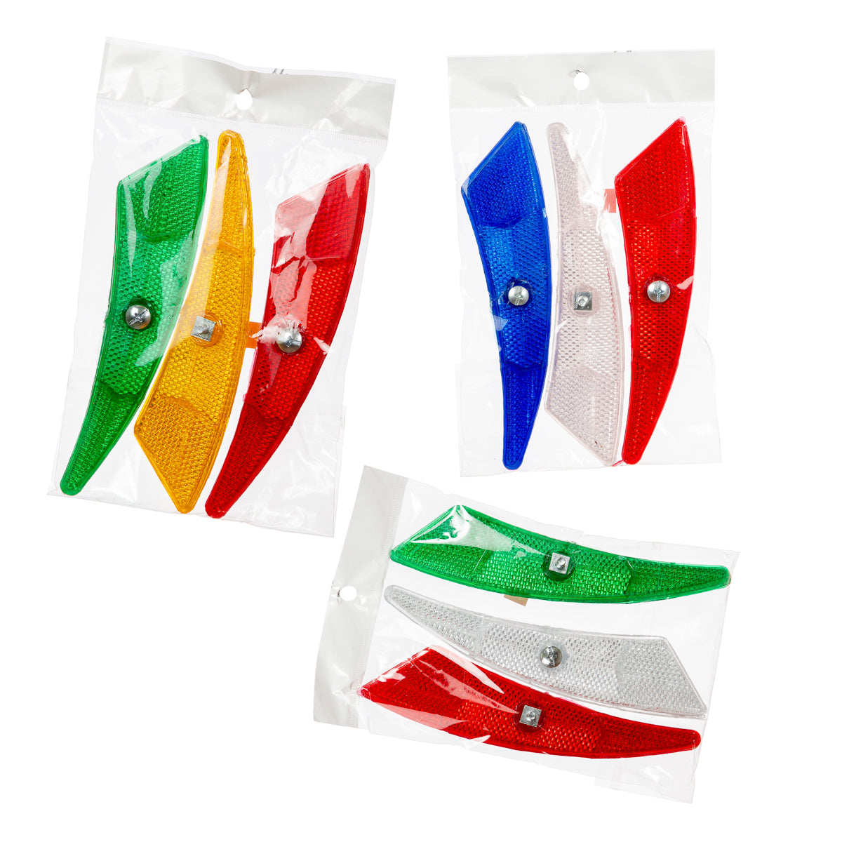 Reflejantes para rayos de bicicleta Cometa