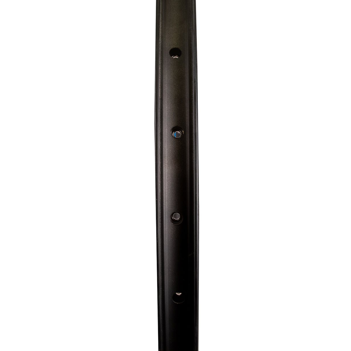 Rin para bicicleta de montaña Hunter con ojillo R29 32 hoyos 14G Negro-gris-azul