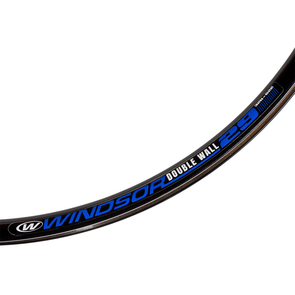 Rin para bicicleta de montaña Windsor Double Wall R29 32 hoyos Negro-azul