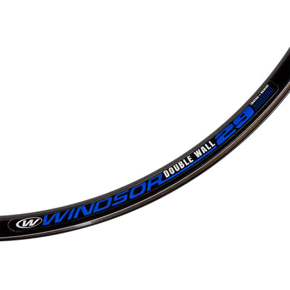 Rin para bicicleta de montaña Windsor Double Wall R29 32 hoyos Negro-azul