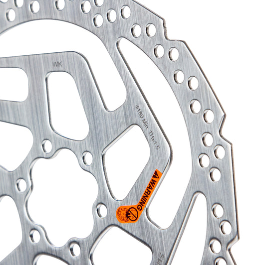 Disco de freno para bicicleta de montaña Shimano SM-RT26 M 180mm 6T Cromado