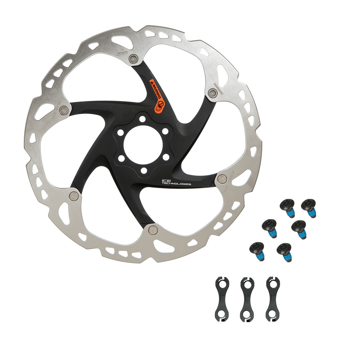 Disco de freno para bicicleta de montaña Shimano Deore XT SM/RT86 6T