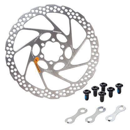 Disco de freno para bicicleta de montaña Shimano Deore SM-RT56m 180mm 6T Cromado
