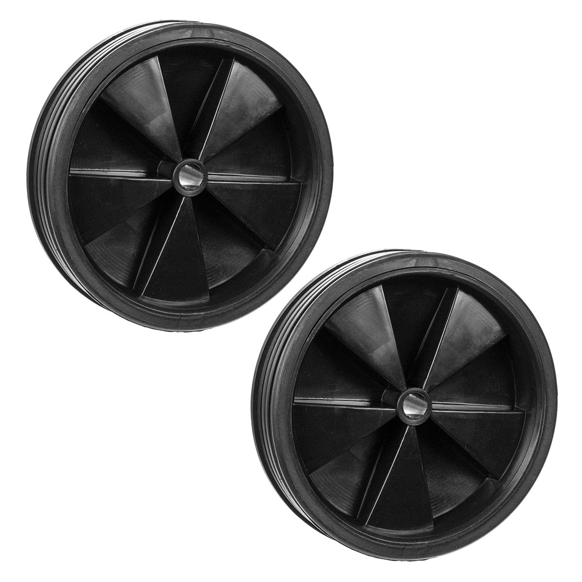Ruedas laterales auxiliares para bicicleta infantil R12/20 Kronos 4.4" Negro