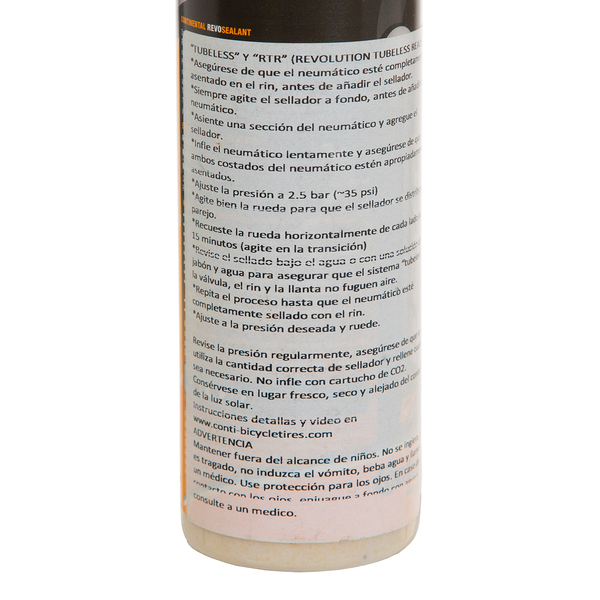 Sellador para llantas de bicicleta Tubeless Continental Revosealant 240ml
