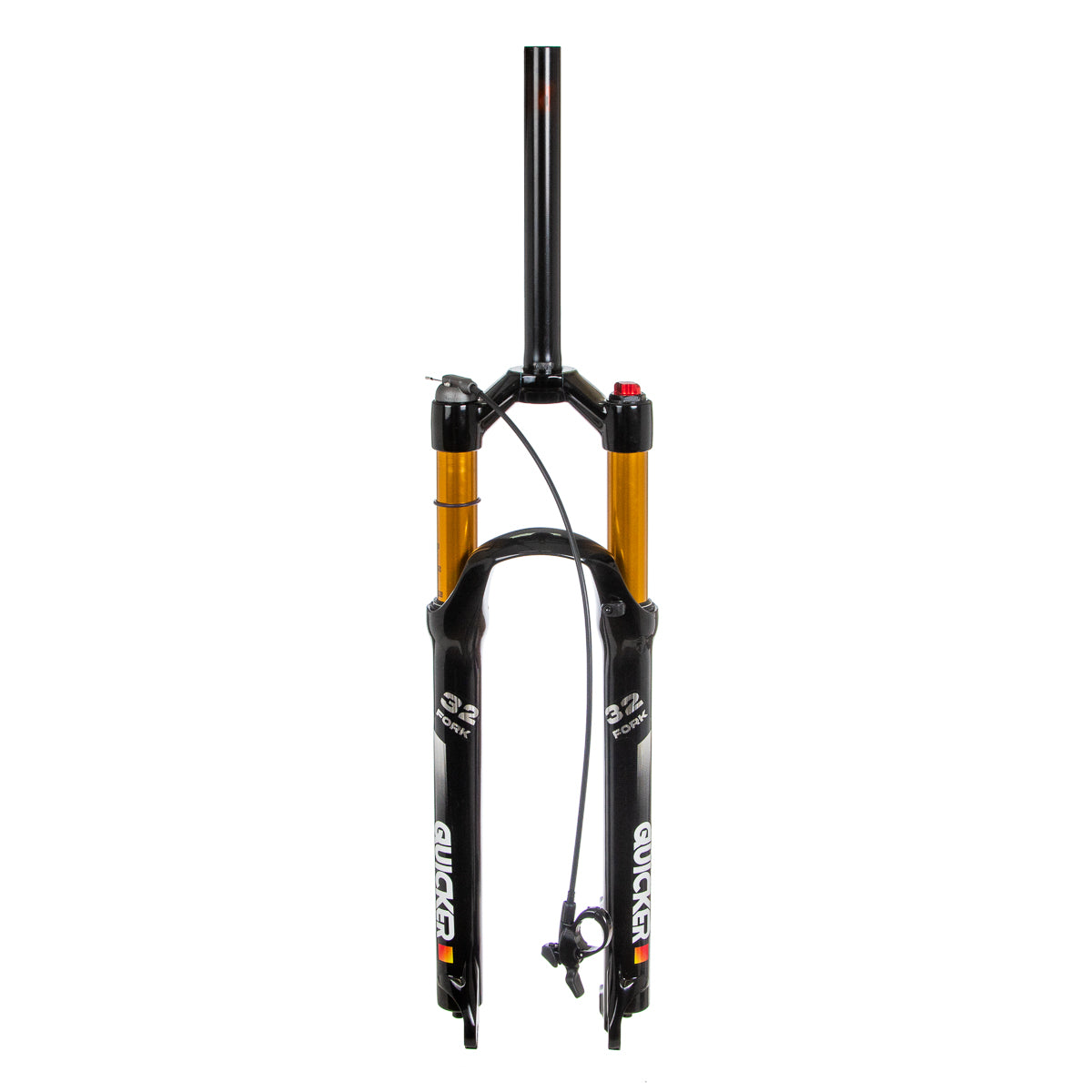 Horquilla de suspensión bicicleta MTB R29 Quicker 32 Over 1 1 8 Resorte Bloqueo remoto 100mm