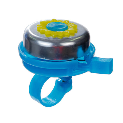 Timbre para bicicleta infantil Azul-amarillo
