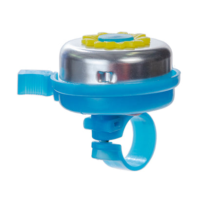 Timbre para bicicleta infantil Azul-amarillo