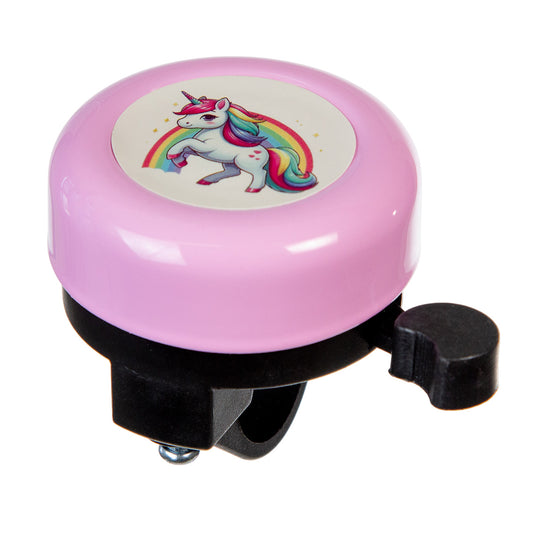 Timbre de mano redondo para bicicleta infantil Mariluz Pony unicornio