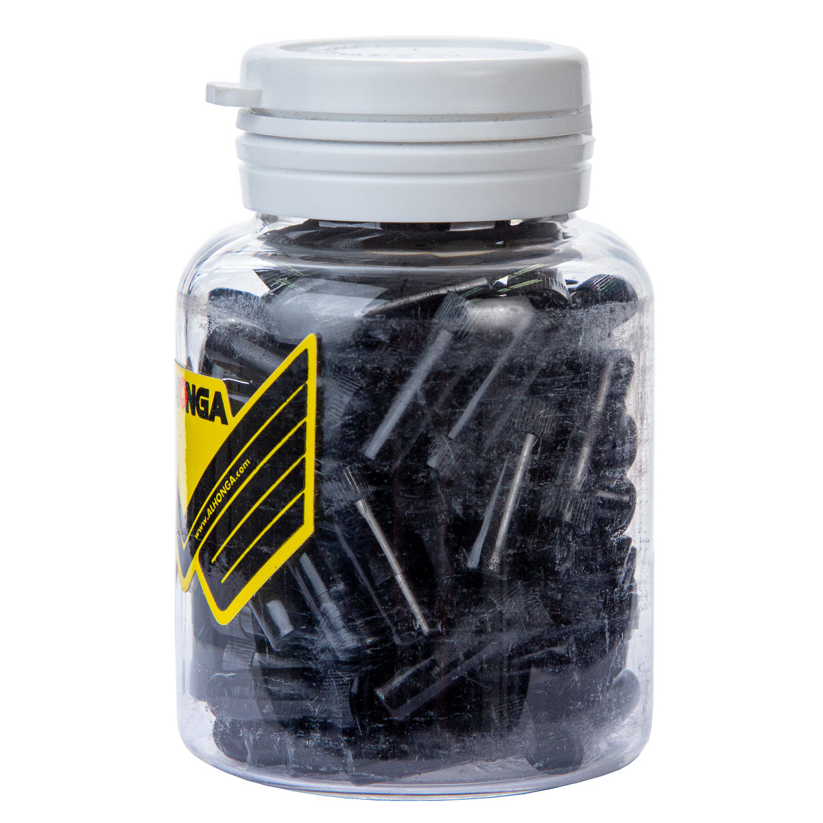 Terminal de cable para freno Alhonga 100pzs Negro