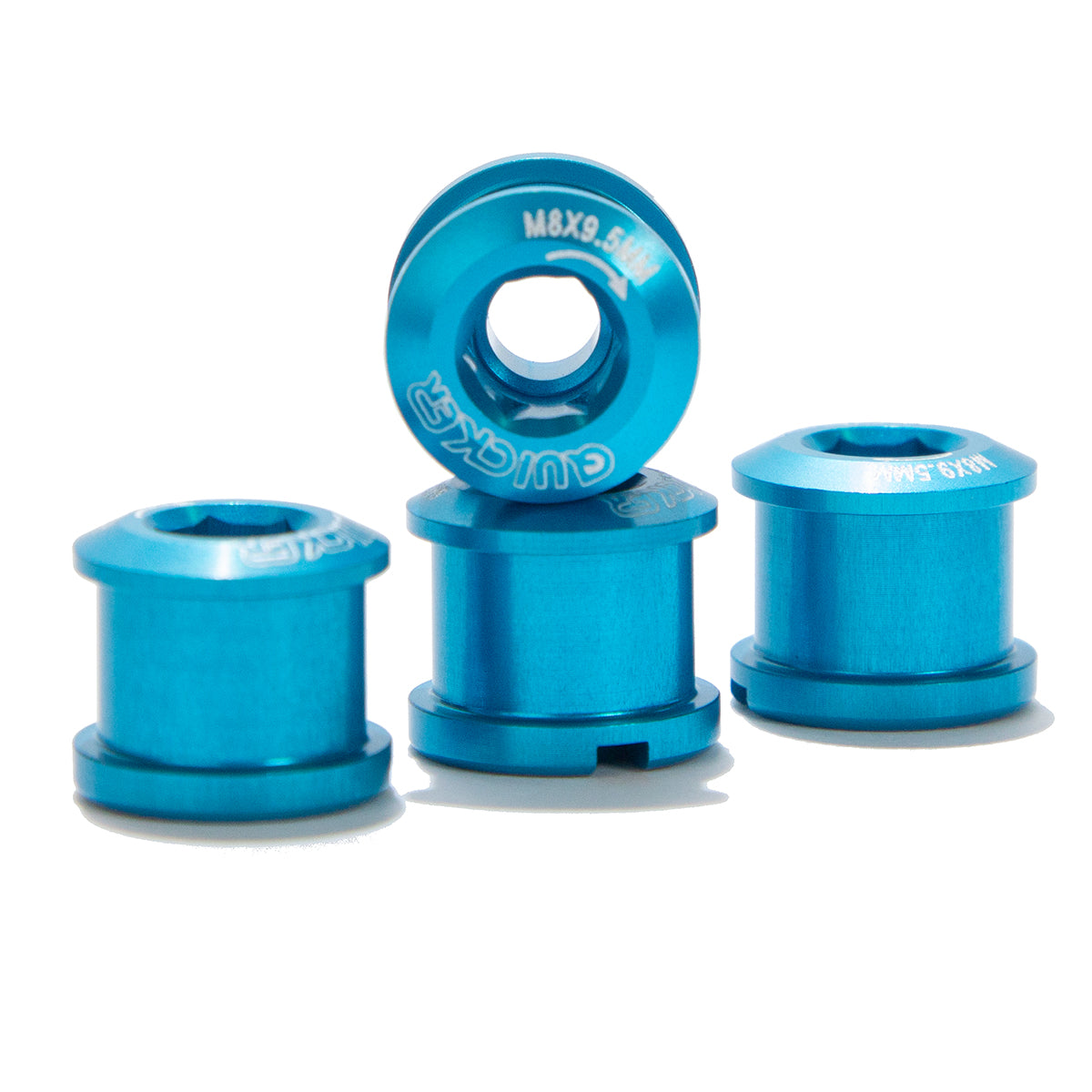 Tornillos para plato de multiplicación de bicicleta Quicker Shine 4pz