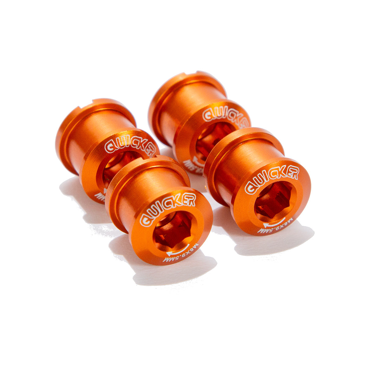 Tornillos para plato de multiplicación de bicicleta Quicker Shine 4pz