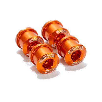 Tornillos para plato de multiplicación de bicicleta Quicker Shine 4pz