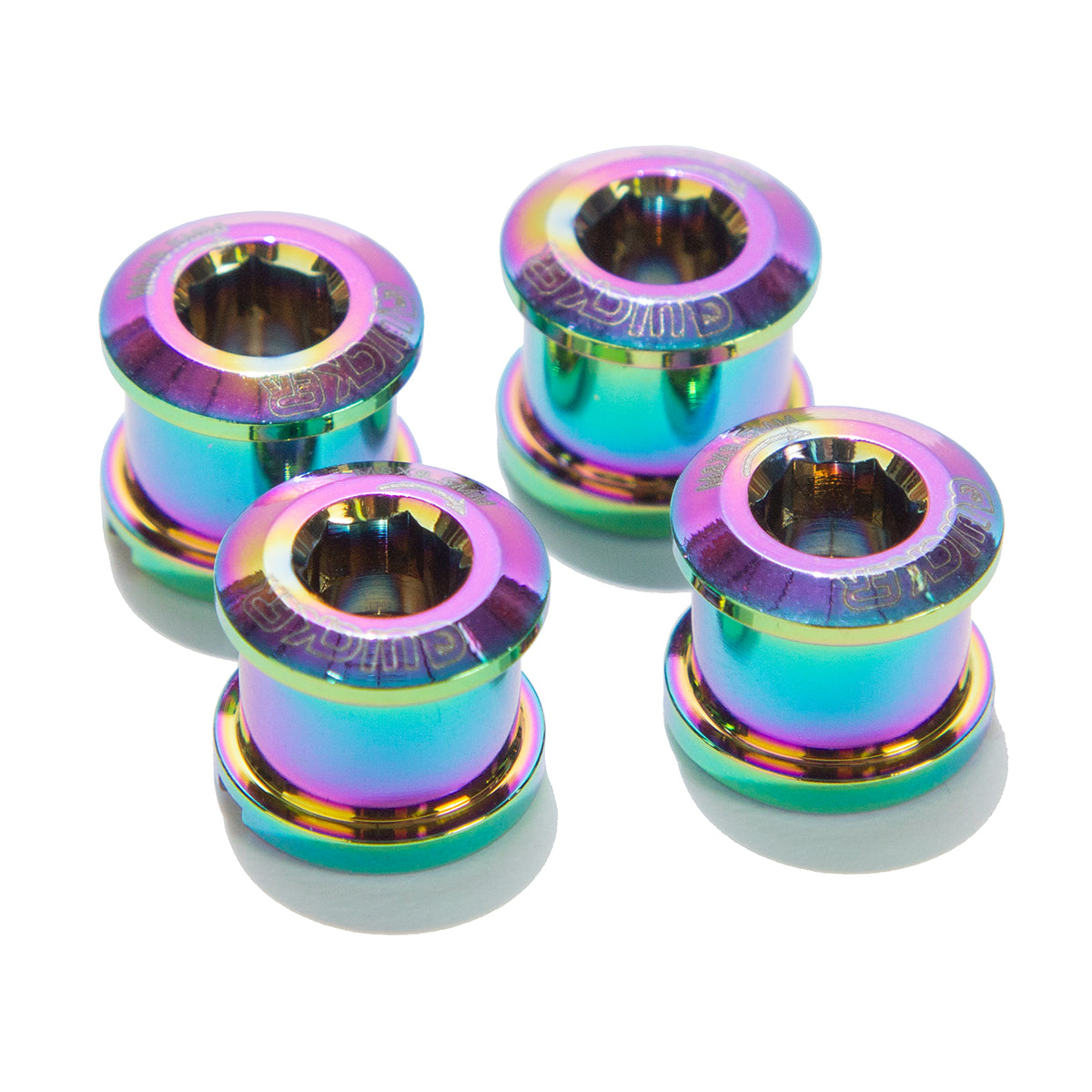 Tornillos para plato de multiplicación de bicicleta Quicker Shine 4pz