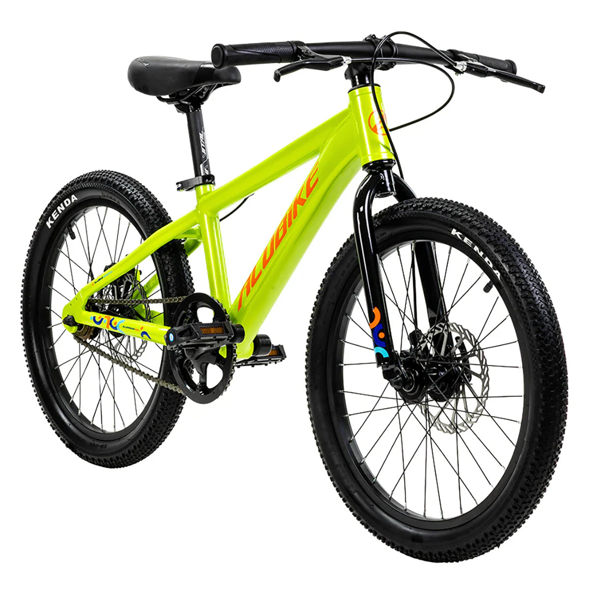 Bicicleta de montaña Alubike Sierra R20 1V Verde lima