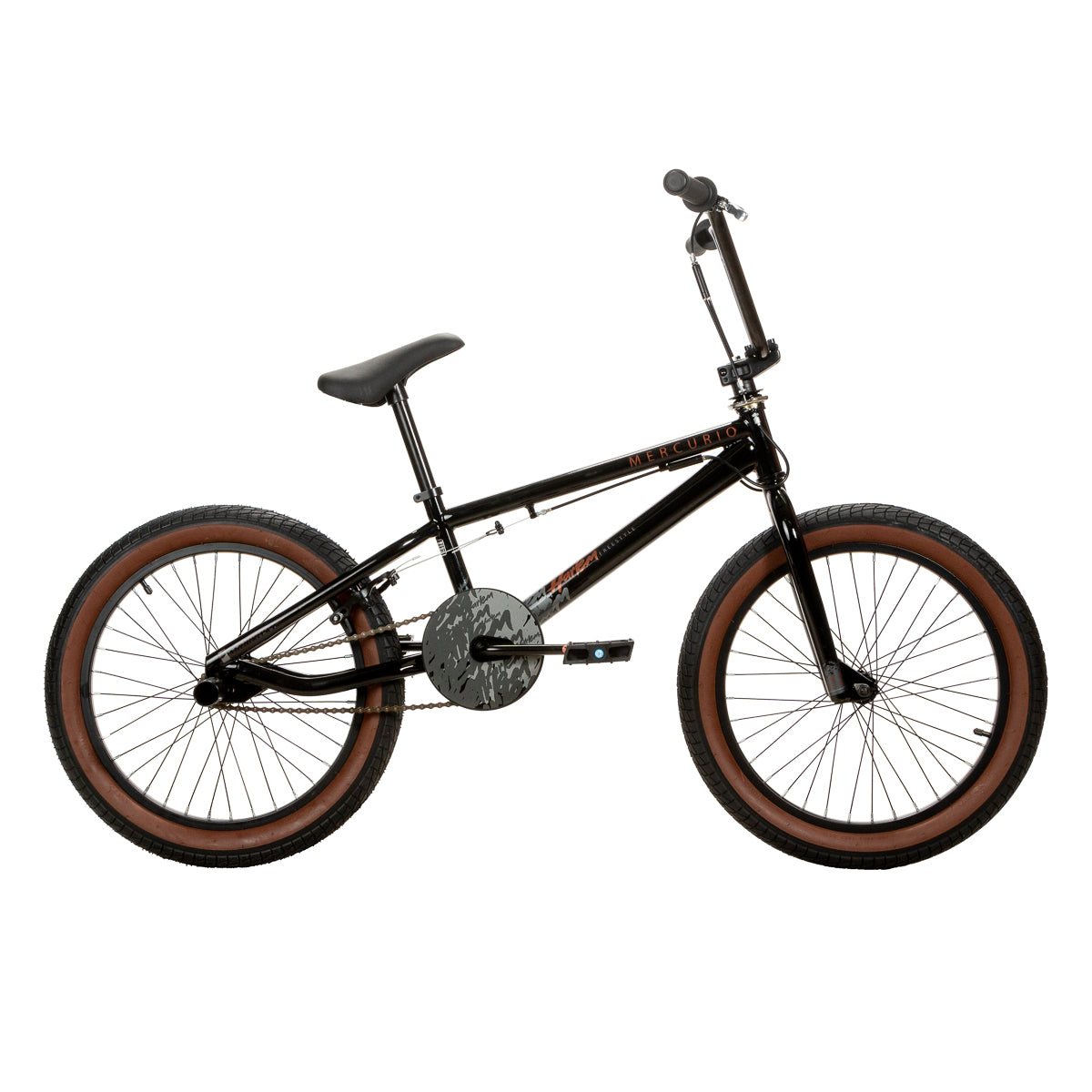 Bicicleta BMX Mercurio Harlem R20 1v Negro-café