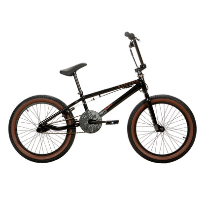Bicicleta BMX Mercurio Harlem R20 1v Negro-café