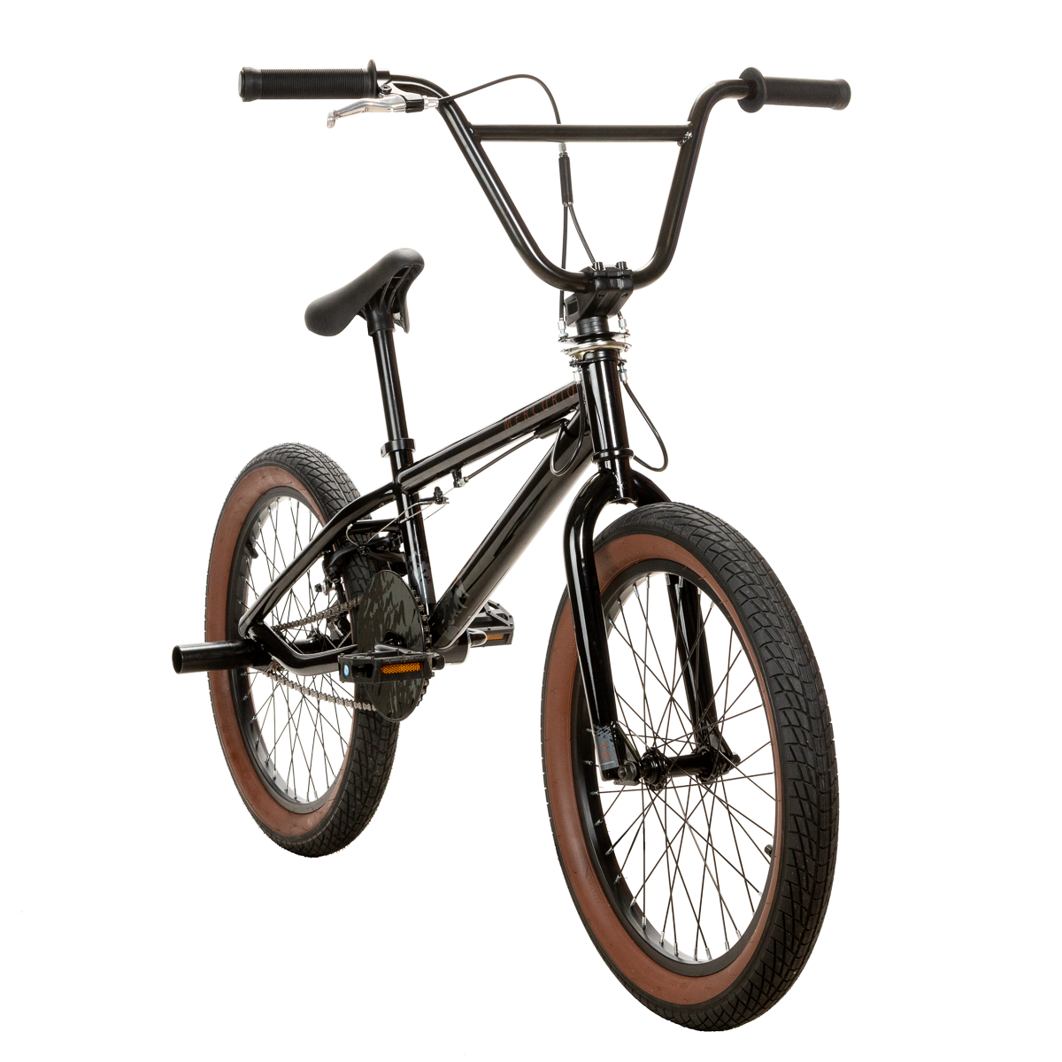 Bicicleta BMX Mercurio Harlem R20 1v Negro-café