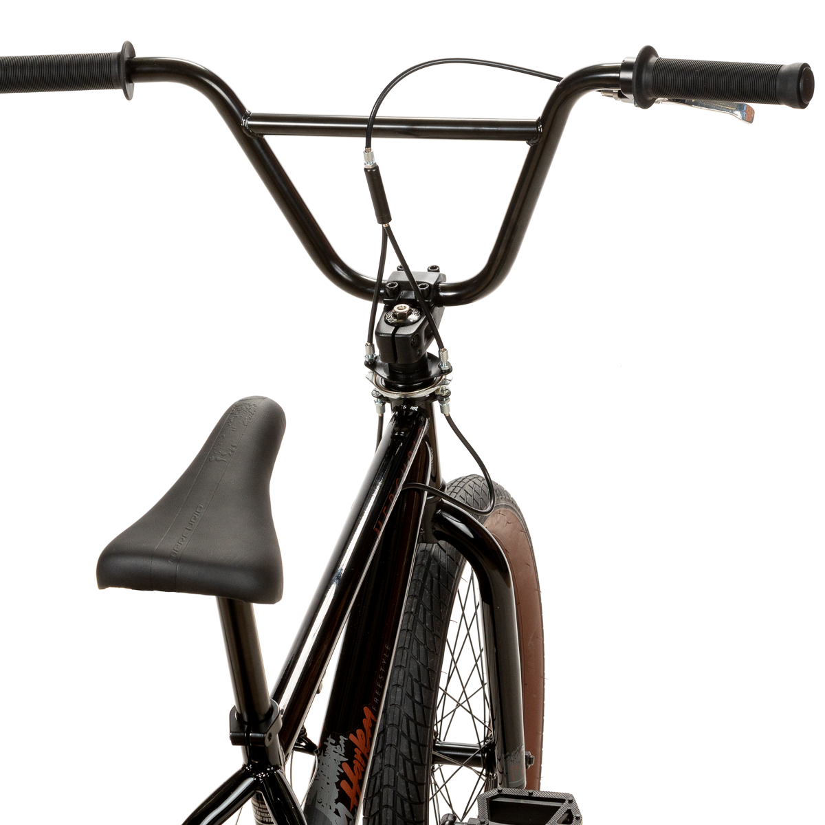 Bicicleta BMX Mercurio Harlem R20 1v Negro-café