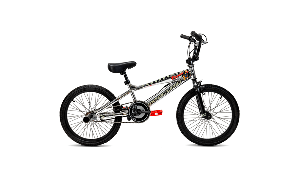 Bicicleta BMX Mercurio Magnum R20 1v Cromado