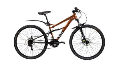 Bicicleta de montaña Mercurio Kaizer DS R29 3x7v Negro