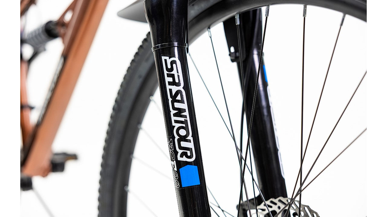 Bicicleta de montaña Mercurio Kaizer DS R29 3x7v Negro