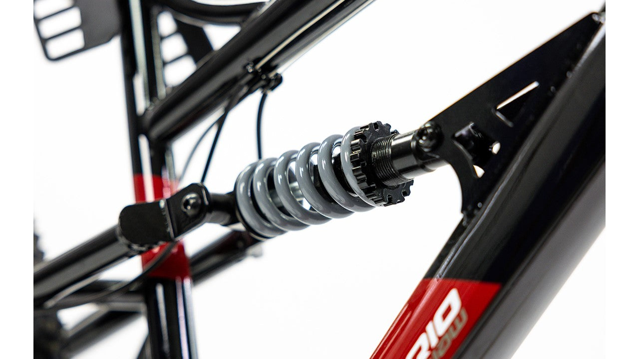 Bicicleta de montaña Mercurio Kaizer DS R29 3x7v Negro