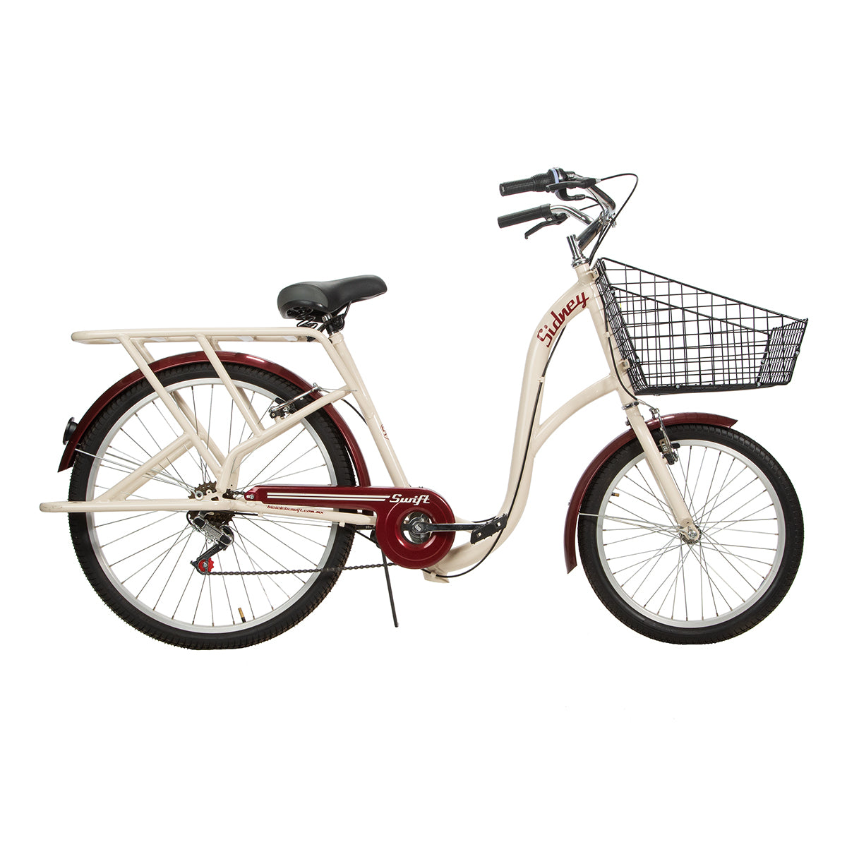 Bicicleta urbana Sidney R26-20 Beige