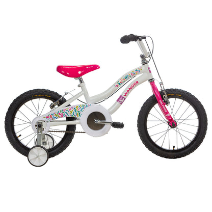Bicicleta infantil Wander Girl Power R16 1v Blanco