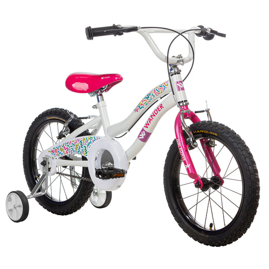 Bicicleta infantil Wander Girl Power R16 1v Blanco