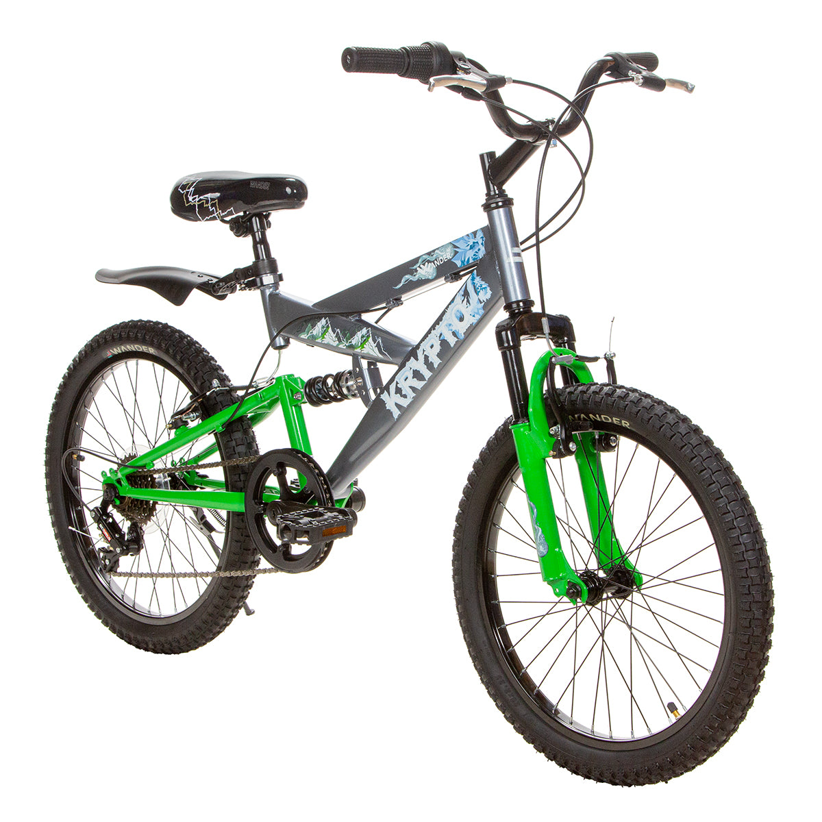 Bicicleta infanti Wander Krypto R20 6v 2024 Verde