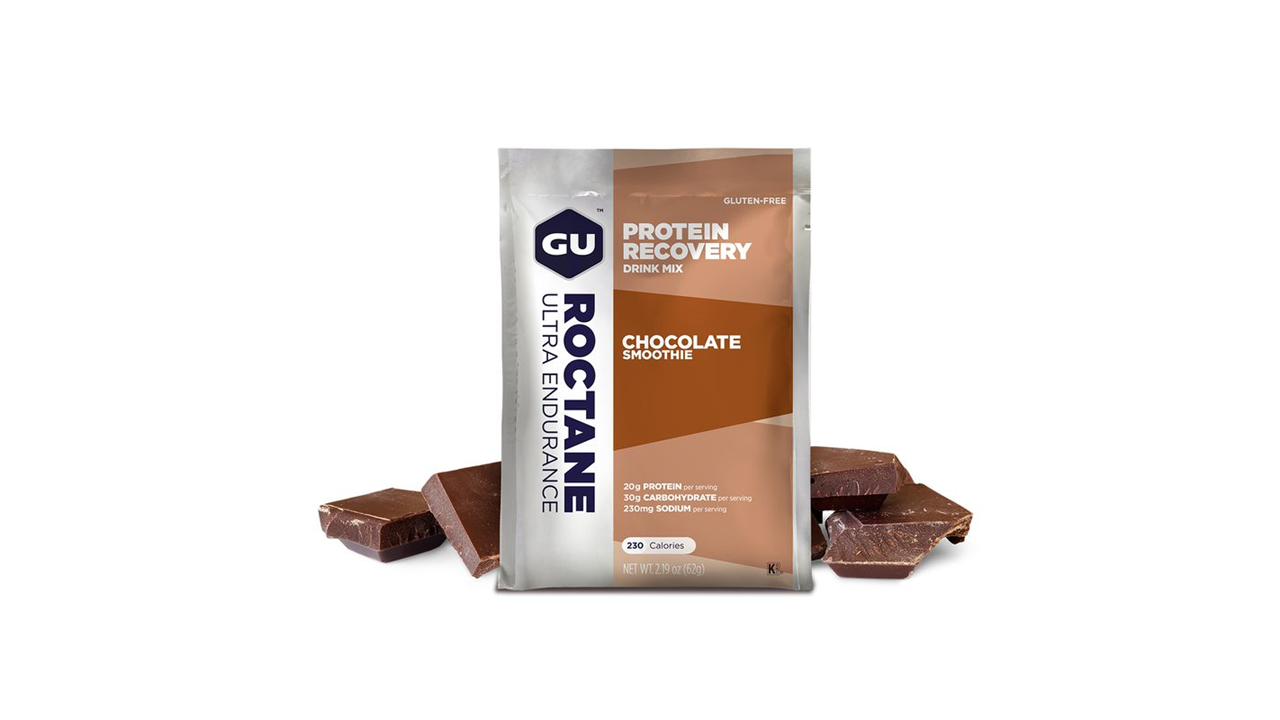 Suplemento alimenticio proteína en polvo GU Protein Recovery Drink Mix 1 sobre