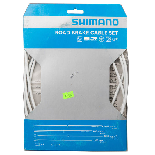 Juego de cable y forros para freno de bicicleta de ruta con teflón Shimano SLR