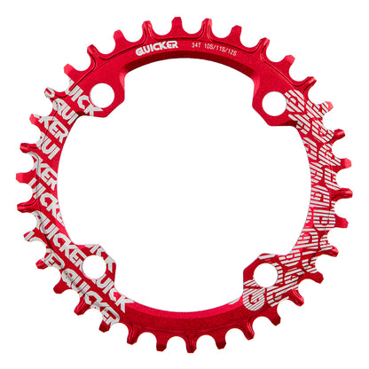 Plato para multiplicación MTB Quicker 34d 10 11 12v BCD 104mm