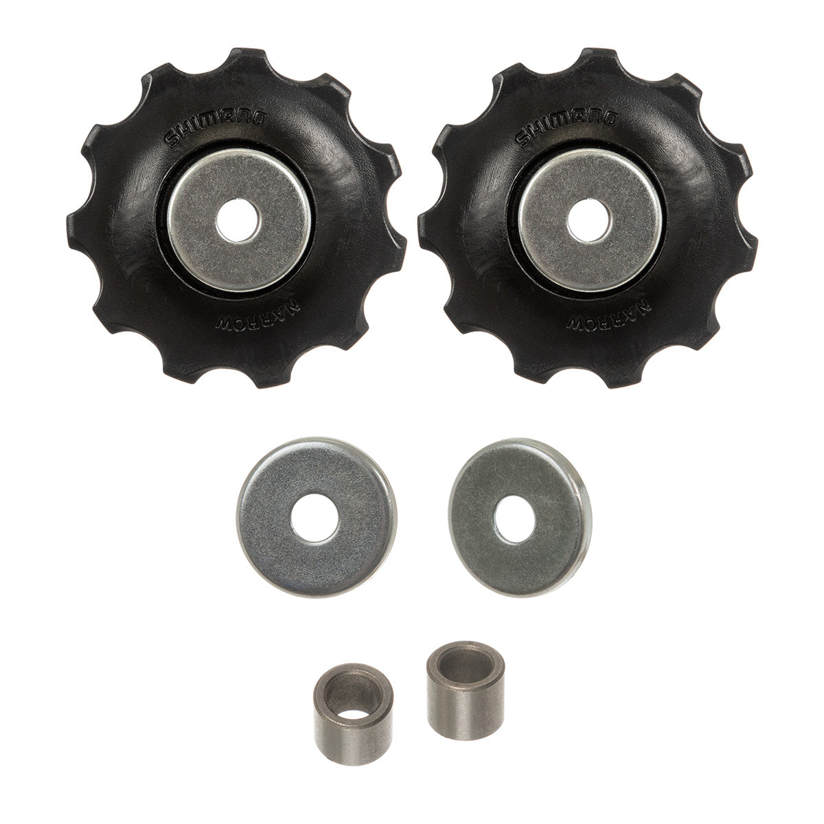 Juego de poleas para cambio trasero de bicicleta de montaña Shimano Alivio RD M430 Negro