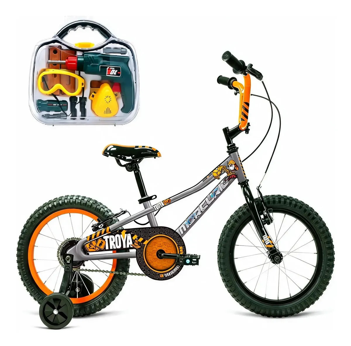 Bicicleta infantil Mercurio Troya R16 1v