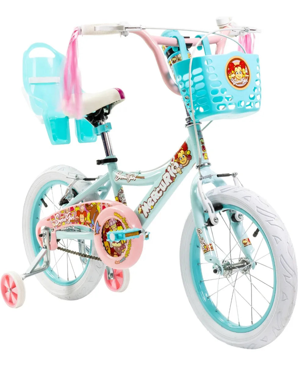 Bicicleta infantil Mercurio Sweet Girl R16 1v